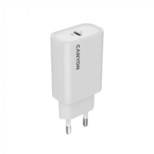 Зарядно за мобилен телефон CANYON charger OnCharge 30CL Max Power 30W 1xPD EU