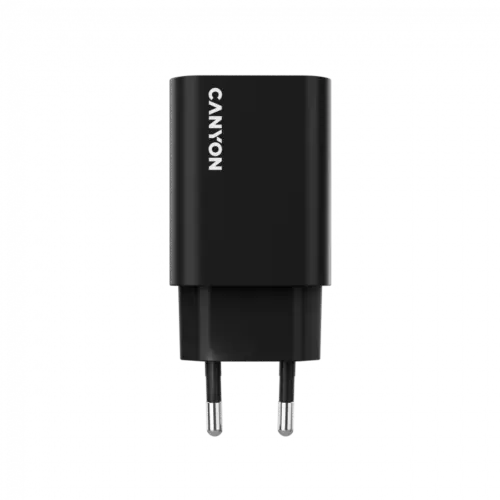Alternative view of Зарядно за мобилен телефон CANYON charger OnCharge 30CL Max Power 30W 1xPD EU Black