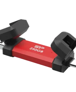 Външен SSD диск Silicon Power UC3S72 250GB USB3.2 Gen2DS72Red