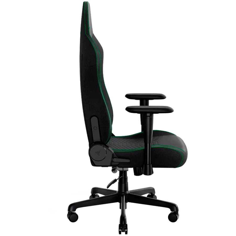 Геймърски стол Razer Iskur V2 X Black Fabric Gaming Chair, Built-in Lumbar Arch, Widened Seat Base with Reduced Edges, Contoured High-Density Foam Cushions, Adjustable 152-degree Recline, 2D Armrests - Image 31