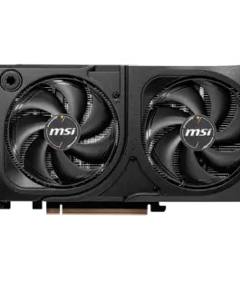 Alternative view of Видео карта MSI Video Card NVIDIA GeForce RTX 5060 Ti 8G SHADOW 2X OC PLUS, 8GB GDDR7, 128-bit, 2617 MHz Boost, 4608 CUDA Cores, PCIe 5.0 (x8), 3x DP 2.1b, HDMI 2.1b, RAY TRACING, Dual Fan, 180W TDP, 8-pin PCIe Power, G-SYNC, 2-Slot, 3Y