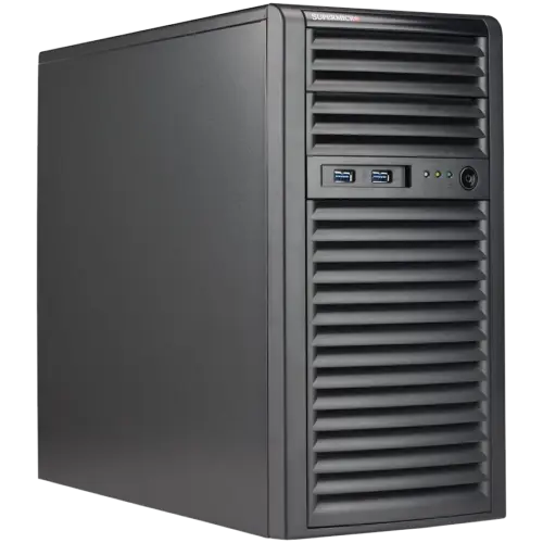 Кутия за сървър Supermicro CSE-731I-404B Mini-Tower Chassis 4 full-height & full-length expansion slot(s) 2 x 5.25