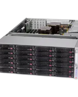 Сървър Supermicro assembled server based on SYS-640P-E1CR36H 2x ICX 4310 CPU 8x 32GB DDR4-3200 36x HDD 3.5" SAS 24TB 7.2