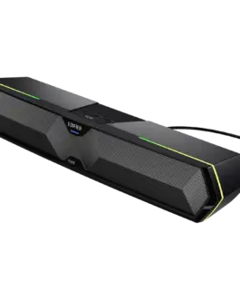 Alternative view of Тонколона Edifier MG300 Soundbar, BT V5.3, USB, AUX, 2x 52mm Drivers, RGB Lighting, 5W (RMS), Black