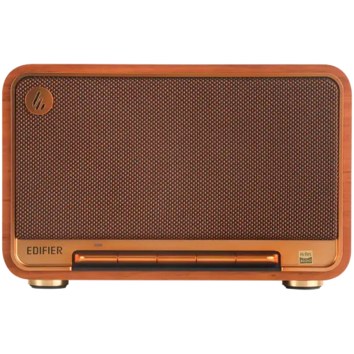 Alternative view of Тонколона Edifier D32 2.1 Speaker, BT V5.3, Wi-Fi, AUX, USB-C, 1x 4-inch Midrange Driver, 2x 1-inch Tweeters, 60W (RMS), Brown