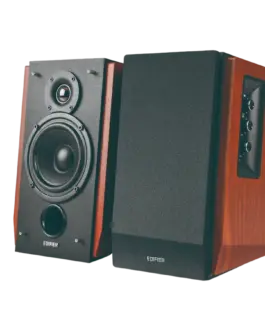 Alternative view of Тонколона Edifier R1700BTs .0 Bookshelf Speakers, BT V5.1, RCA, 0.75-inch Tweeters, 4-inch Drivers, Sub-Out, 66W (RMS), Control Knobs and Remote Control, Brown