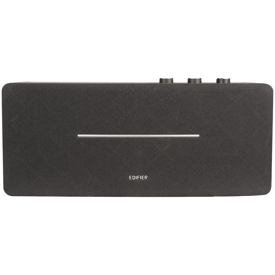 Тонколона за телефон Edifier D12 2.0 Bluetooth Speaker, BT V5.0, RCA, AUX, 2x 4-inch Midrange Drivers, 2x 19mm Tweeters, Remote Control and Top-Mounted Controls, Black - Image 16