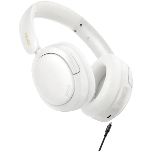 Alternative view of Bluetooth слушалки Edifier W800BT SE Wireless Over-Ear Headphones, 40mm Dynamic Titanium-Coated Drivers, BT V5.4, Multipoint Connection, AI Call Noise Reduction, Up To 45H Battery, USB-C, White