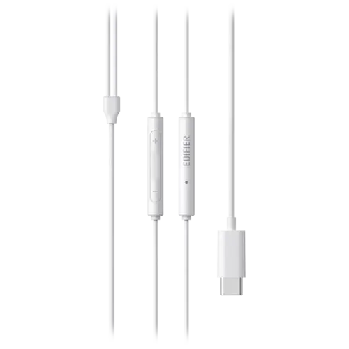 Alternative view of Слушалки Edifier P180 USB-C Earbuds, 14mm Drivers, Built-in Mic, White