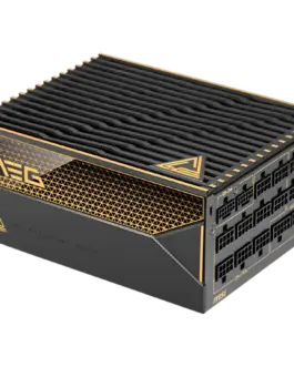 Захранване за компютър MSI MEG Ai1600T PCIE5 Power Supply 1600W 80 PLUS Titanium Dual PCIe 5.1 Cables ATX 3.1 Software S