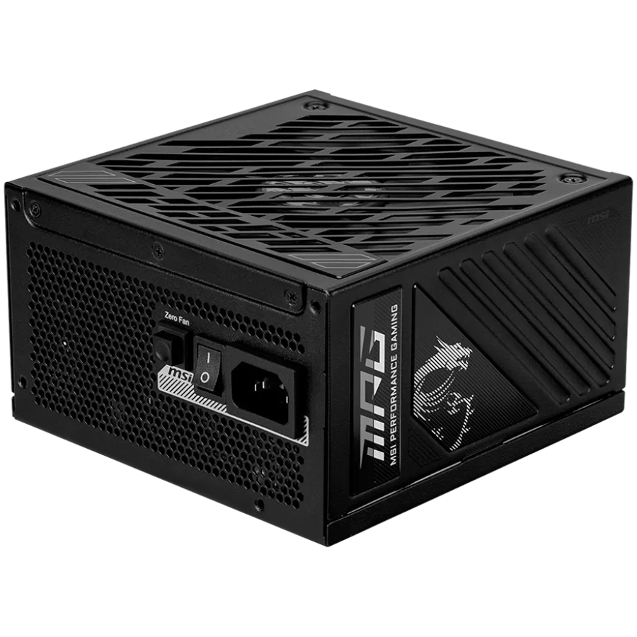 Захранване за компютър MSI MPG A1000GS PCIE5 Power Supply 1000W, 80 PLUS Gold, Dual PCIe 5.1 Cables, ATX 3.1, 135mm Fan, Fan Stop, OCP/OTP/OPP/SCP/OVP/UVP/SIP/NLO, Active PFC, Dimensions: 150mmx150mmx86mm, 10Y Warranty - Image 14