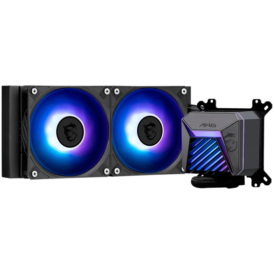 Охладител за процесор Охладител MSI MAG CORELIQUID A15 240, 2x120mm Pre-installed ARGB Daisy Chain Fans, Adjustable Offset Kit, Replacable Top Cover, Copper Base Intel LGA 1700/1851, AMD AM5/AM4, 3Y Warranty - Image 32