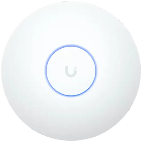 Точка за достъп Ubiquiti UniFi U7-LR Long-Range Compact ceiling-mount WiFi 7 AP with 5 spatial streams and extended sign