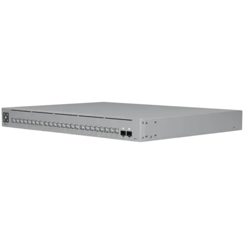 Alternative view of Kомутатор Ubiquiti 24-port, Layer 3 Etherlighting switch with 2.5 GbE, 8x 2.5 GbE RJ45 ports, 16x GbE RJ45 ports, 2x 10G SFP+ ports