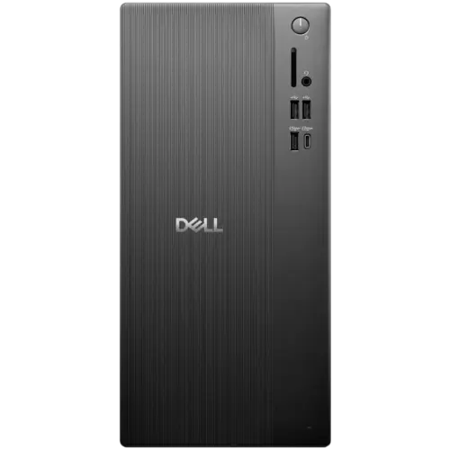 Alternative view of Настолен компютър Dell Tower (ECT1250), Intel Core i5 14400 (10C, 16T, 20MB cache, up to 4.7GHz), 8GB (1x8GB) DDR5, 512GB M.2 SSD, Intel UHD Graphics 730, Wi-Fi+BT, BG KBD, Mouse, Ubuntu, 3Y ProSupport