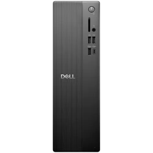 Alternative view of Настолен компютър Dell Slim Desktop (ECS1250), Intel Core i3 14100 (4C, 8T, 12MB cache, up to 4.7GHz), 8GB (1x8GB) DDR5, 512GB M.2 SSD, Intel UHD Graphics 730, Wi-Fi+BT, BG KBD, Mouse, Ubuntu, 3Y ProSupport