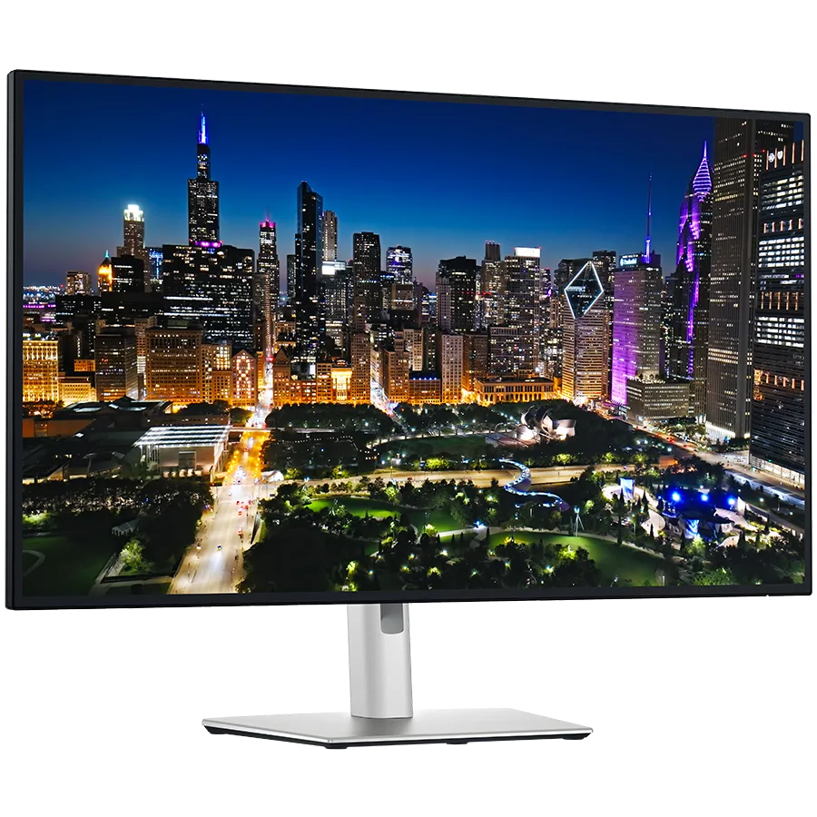 Монитор Monitor LED Dell U3225QE, 31.5", 4K UHD 3840x2160, 16:9, 120Hz, IPS, Flicker, 450 cd/m2, 3000:1, 178/178, 8ms/5ms, HDMI, DP, USB-C, Thunderbolt Hub, RJ45, KVM, Audio-out, Height, Pivot, Tilt, Swivel - Image 10