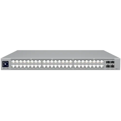 Kомутатор Ubiquiti Layer 3 Etherlighting USW-Pro-XG-48-PoE-EU (32) 10 GbE (16) 2.5 GbE PoE and (4) 25G SFP28