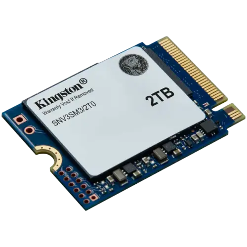 Alternative view of SSD диск Kingston 2TB NV3 SSD M.2 2230 PCIe 4.0 NVMe, Read: 6,000/ Write: 5,000MB/s
