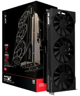 Видео карта XFX Swift AMD Radeon RX 9070XT Triple Fan 16GB GDDR6 256-bit HDMI 3x DP SI