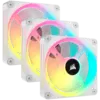 Вентилатор CORSAIR iCUE LINK QX120 RGB WHITE 120mm Magnetic Dome RGB Fan Triple Fan Kit