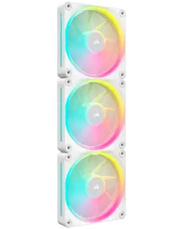 Вентилатор CORSAIR iCUE LINK LX120 RGB White 120mm RGB Fan Triple Fan Kit