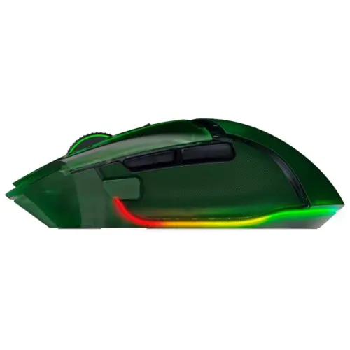 Alternative view of Геймърска мишка Razer Basilisk V3 Pro 35K Phantom Green Edition, Gaming mouse, Ergonomic Wireless Gaming Mouse, Charging Cable USB Type C, 30000DPI, Optical Mouse Switches Gen-3, 63 g, Focus Pro 30K Optical Sensor