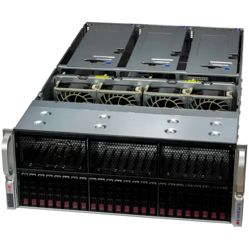 Сървър Supermicro assembled server based on SYS-440P-TNRT 4x CPX 5320H CPU 24x 16GB DDR4-3200 SSD 2.5