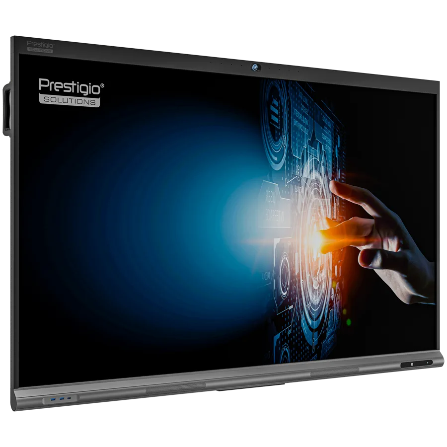 Широкоформатен дисплейPRESTIGIO SOLUTIONS Multiboard 65" Light+ Series UHD 4K, Android 11, Wi-Fi, 40TP, NFC, Camera, touch pen - Image 2