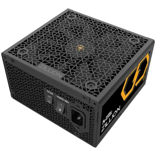 Alternative view of Захранване за компютър Super Flower Zillion FG Gold 1250W ATX 3.1, 80 Plus Gold, Fully Modular, Flat Black Cables, 120mm Fan, 140mmx150mmx86mm, 5 Year Warranty