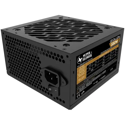 Захранване за компютър Super Flower Zillion DB Bronze 850W ATX 2.4 80 Plus Bronze Flat Black Cables 120mm Fan 140mmx150m