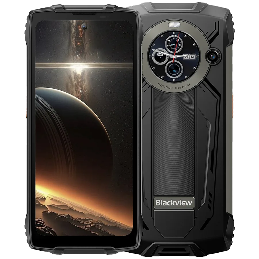 Мобилен телефон Blackview Rugged BV8200 LTE 6.5-inch FHD+IPS 1080x2400 120Hz Corning 3th + 1.3-inch 360x360 12+256GB MT8