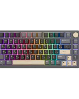 Геймърска клавиатура ROYAL KLUDGE RK-M75 Phantom Gaming Keyboard K Silver switch