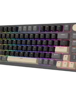 Alternative view of Геймърска клавиатура ROYAL KLUDGE RK-M75 Phantom Gaming Keyboard K Silver switch