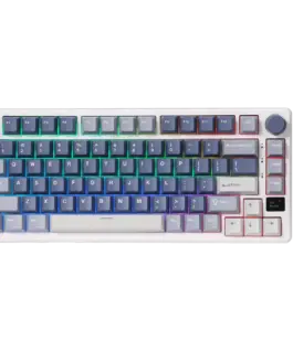 Геймърска клавиатура ROYAL KLUDGE RK-M75 Ocean Blue Gaming Keyboard K Sliver