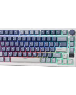 Alternative view of Геймърска клавиатура ROYAL KLUDGE RK-M75 Ocean Blue Gaming Keyboard K Sliver switch