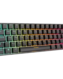 Alternative view of Геймърска клавиатура ROYAL KLUDGE RK61 Black Gaming Keyboard Red switch