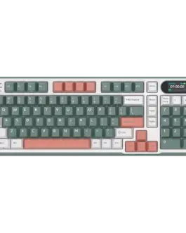 Геймърска клавиатура ROYAL KLUDGE RK-S98 Camping Green Gaming Keyboard Chartreuse