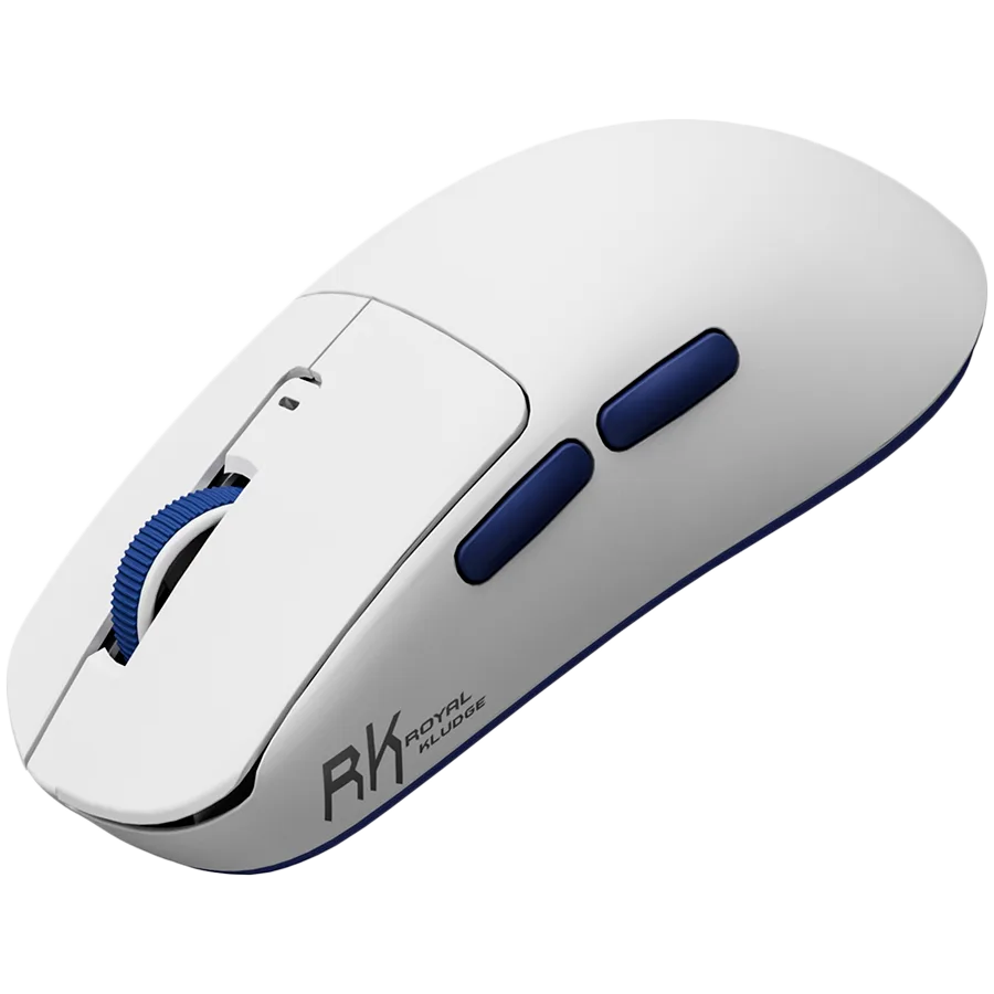 Геймърска мишка ROYAL KLUDGE M30 White Blue Gaming Mouse PAW 33111K - Image 17