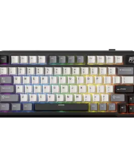 Геймърска клавиатура ROYAL KLUDGE RK L75 Knight Black Gaming Keyboard Cream