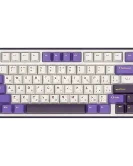 Геймърска клавиатура ROYAL KLUDGE R75 Blackberry Mousse Gaming Keyboard K silver