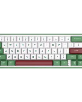 Геймърска клавиатура ROYAL KLUDGE R65 Green sand Gaming Keyboard Chartreuse