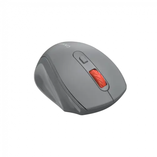 Alternative view of Безжична мишка Canyon 6 buttons wireless 2.4Ghz mouse, MX8650A Sensor, DPI up to 1600,Injection case, 3 M life times left and right switches, 2xAAA battery, ABS material. Size: 105x71x40mm, Weight: 59g, Dark grey