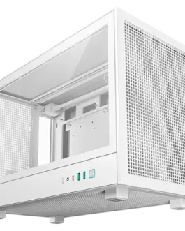 Alternative view of Кутия за компютър DeepCool CH260 WH, Mini Tower, Mini-ITX, 2xUSB3.0, 1xType-C Gen 2, 1xAudio, Mesh Panel, White, 2Y, R-CH260-WHNGM0-G-1