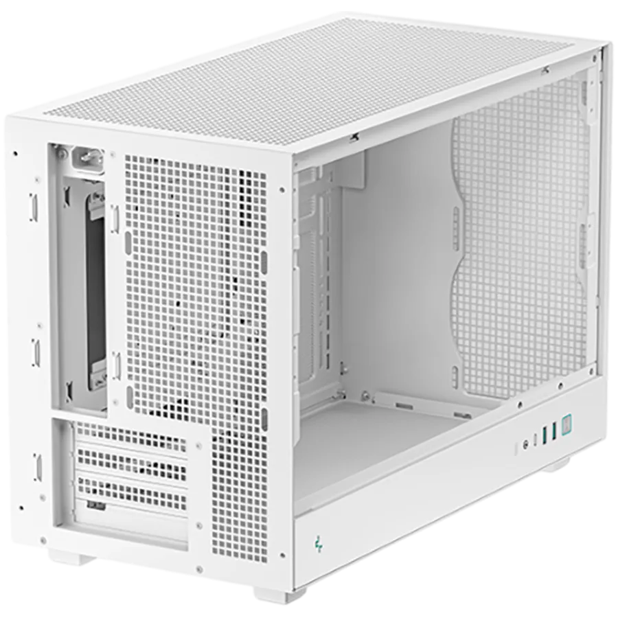 Кутия за компютър DeepCool CH260 WH, Mini Tower, Mini-ITX, 2xUSB3.0, 1xType-C Gen 2, 1xAudio, Mesh Panel, White, 2Y, R-CH260-WHNGM0-G-1 - Image 28