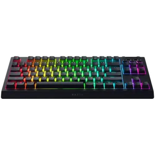 Alternative view of Геймърска клавиатура RAZER BlackWidow V4 Tenkeyless HyperSpeed - US Layout - Gaming Keyboard