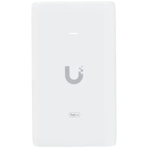Alternative view of Ubiquiti UniFi UACC-PoE++-10G-EU 10G PoE++ Adapter (60W), can power UniFi PoE++ devices, reduce dependency on PoE switch power, and provide a Multi-Gigabit LAN connection