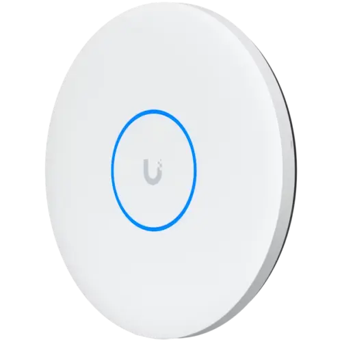 Alternative view of Точка за достъп Ubiquiti U7-PRO-XGS Ceiling-mounted 8-stream WiFi 7 AP with dedicated spectral scanning radio and 10/5/2.5/1 GbE support, 160 sqm coverage, 500+ connected devices, Powered using PoE++, 10 GbE uplink