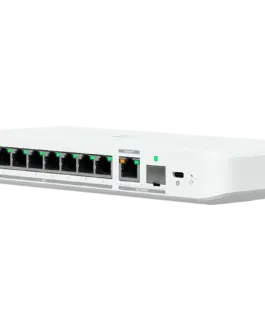 Kомутатор Ubiquiti switch USW-Flex-2.5G-8-EU 8-port 2.5 GbE ports 10 GbE PoE+ input port for power / SFP+ port