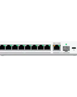 Alternative view of Kомутатор Ubiquiti switch USW-Flex-2.5G-8-EU 8-port 2.5 GbE ports, 10 GbE PoE+ input port for power / SFP+ port combo